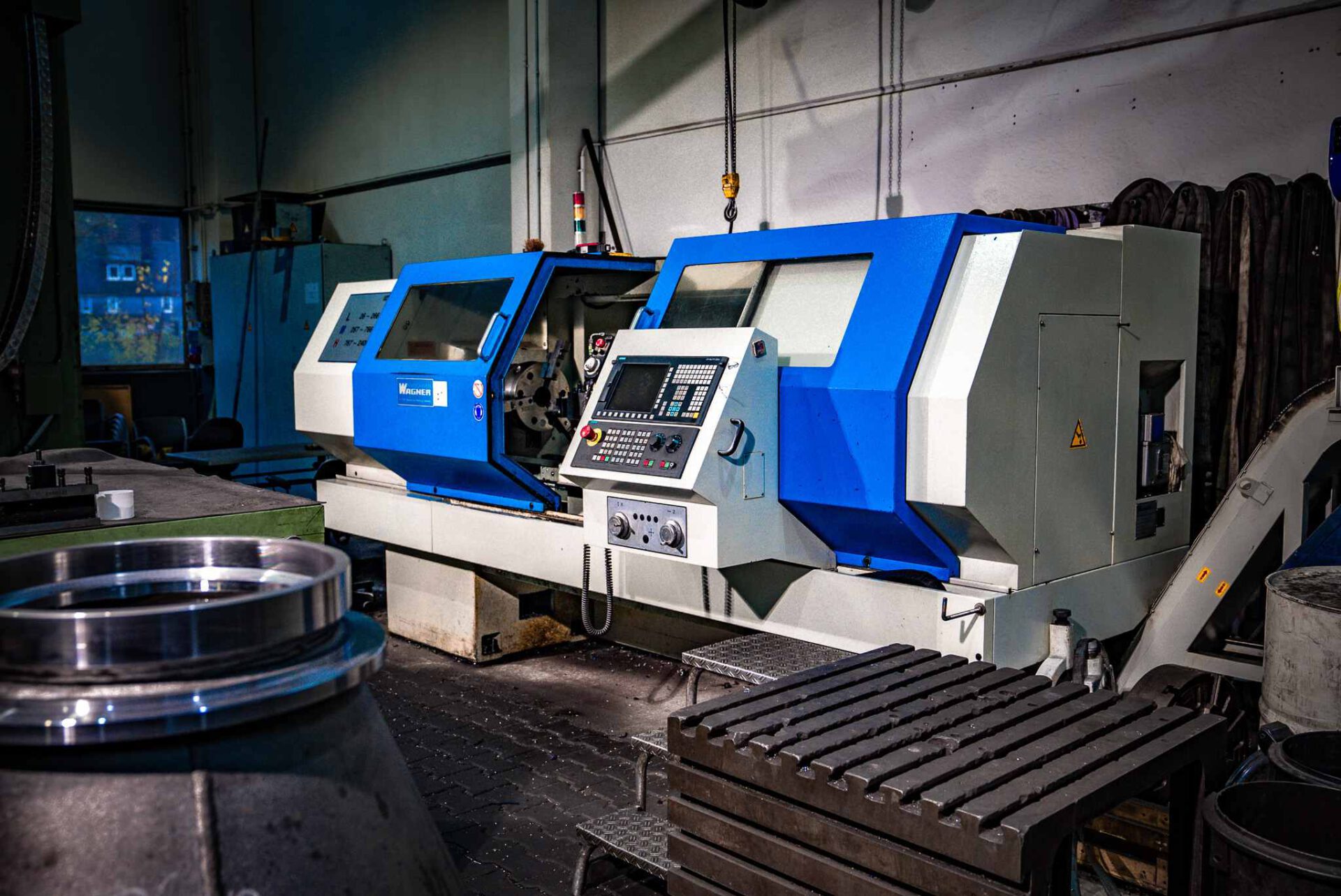 Wagener CNC Spitzendrehbank